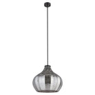 Eglo Canada - 205842A - One Light Pendant - Tamallat - Black