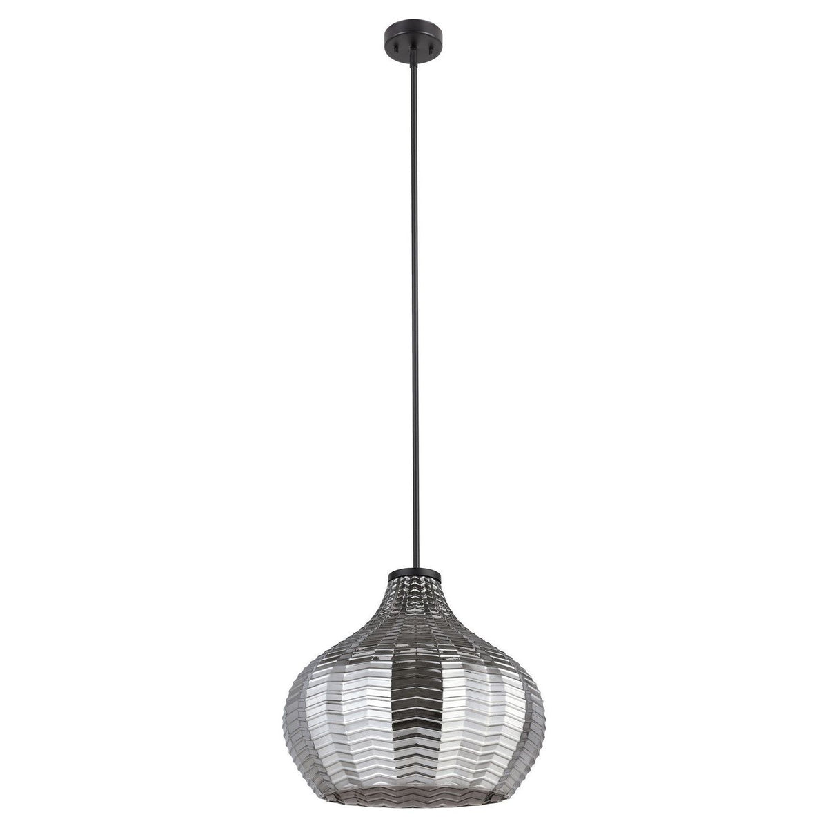 Eglo Canada - 205842A - One Light Pendant - Tamallat - Black
