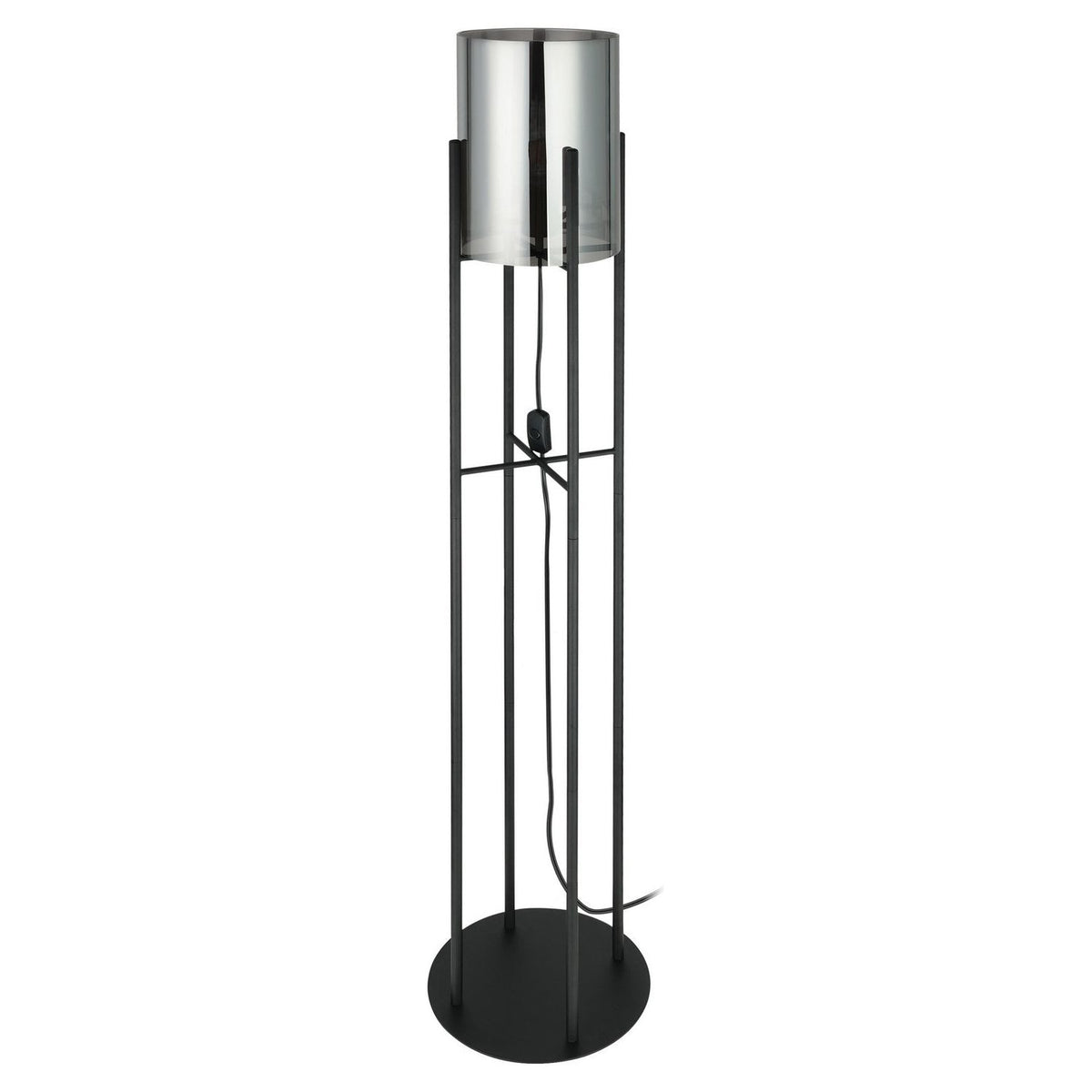 Eglo Canada - 43142A - One Light Floor Lamp - Glastonbury - Black