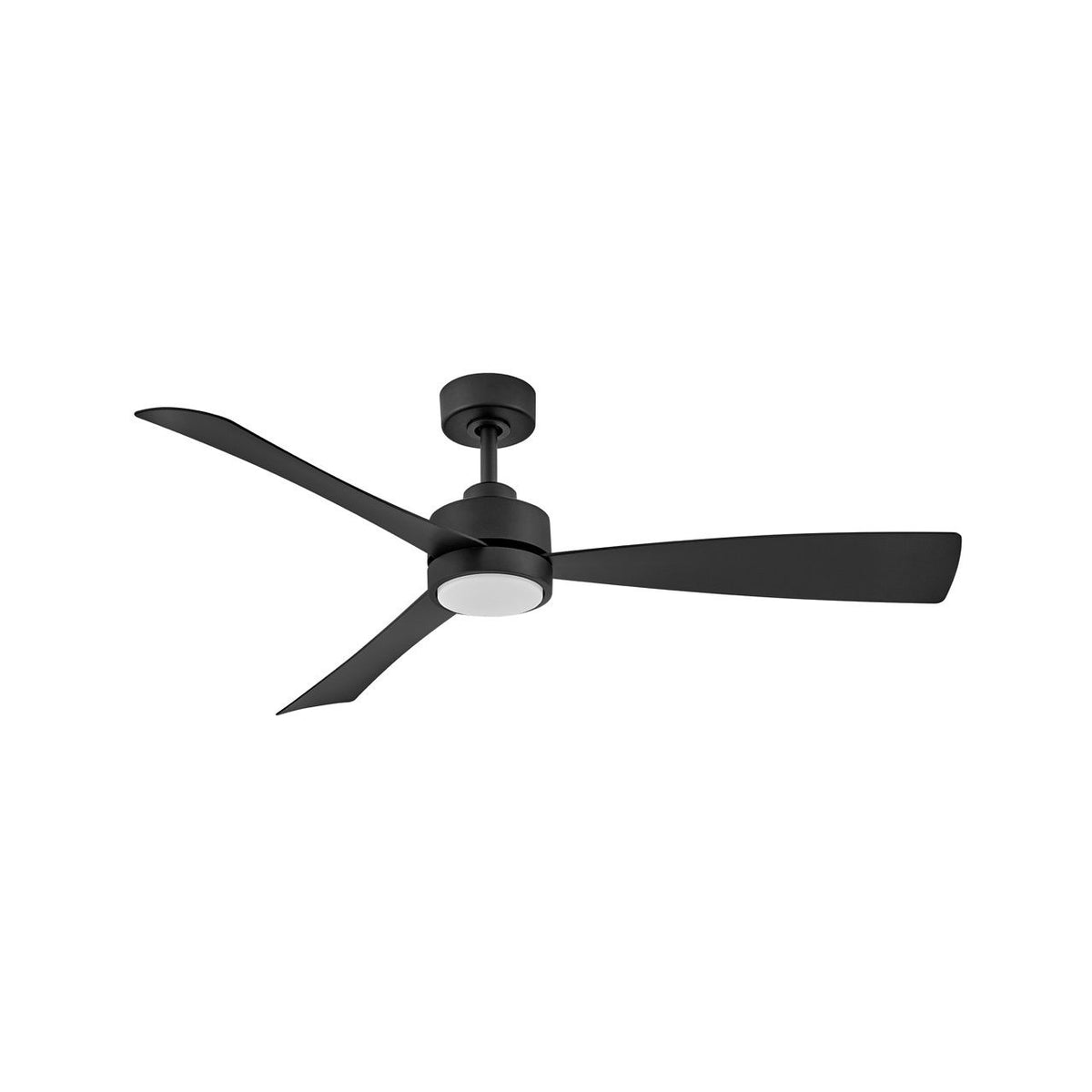 Hinkley Canada - 905756FMB-LWD - Plafond de 56 pouces Ventilateur  - Iver - Noir mat