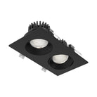 Dals - GBR35-CC-DUO-BK - Regressed Gimbal Downlight - Black
