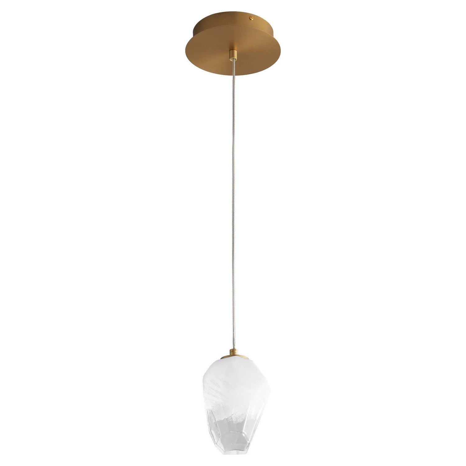 Oxygen Lighting - 3-809-40 - LED Pendant - Vivo - Aged Brass