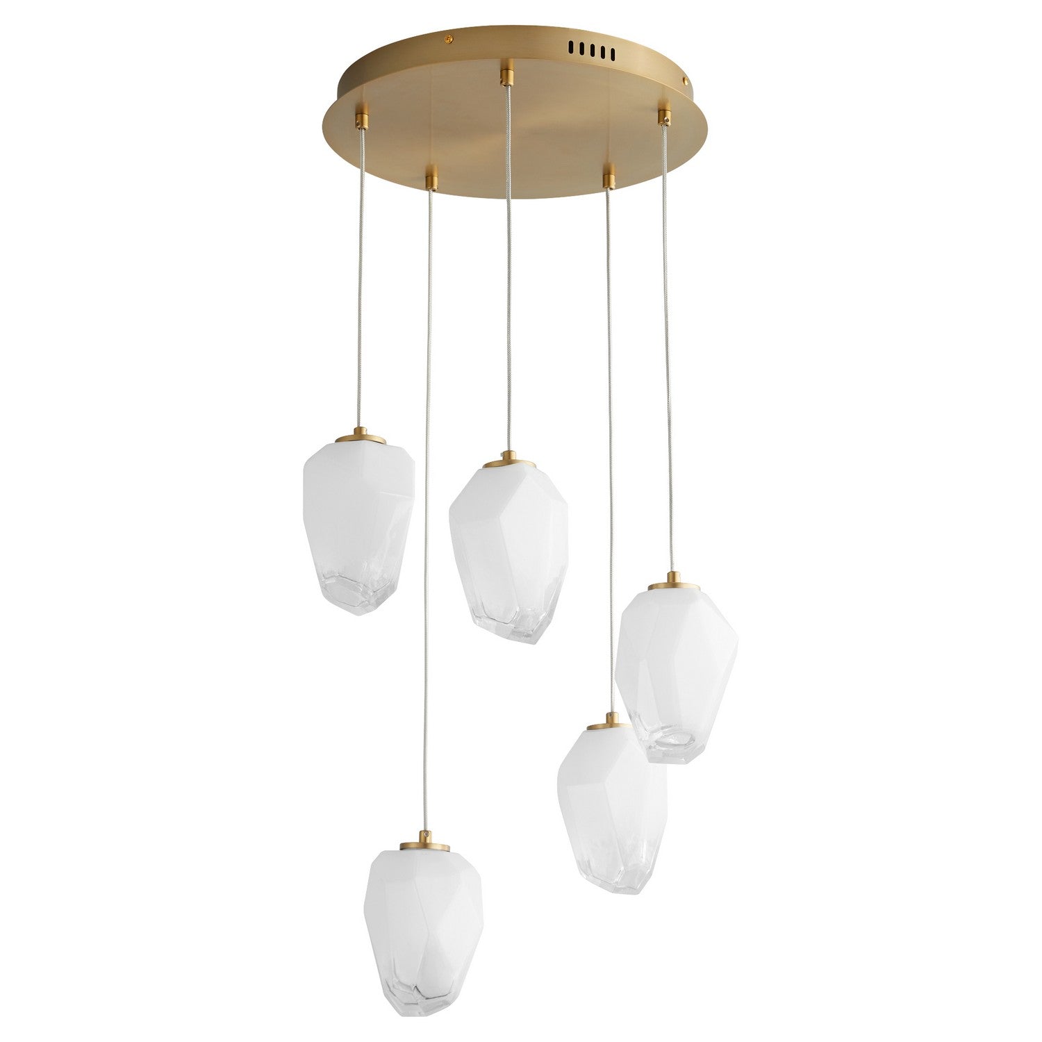 Oxygen Lighting - 3-810-40 - LED Pendant - Vivo - Aged Brass
