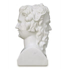 Currey and Company - 1200-0665 - Sculpture - Buste d'Hector en marbre blanc