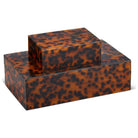 Currey and Company - 1200-0737 - Box Set of 2 - Faux - Brown/Black