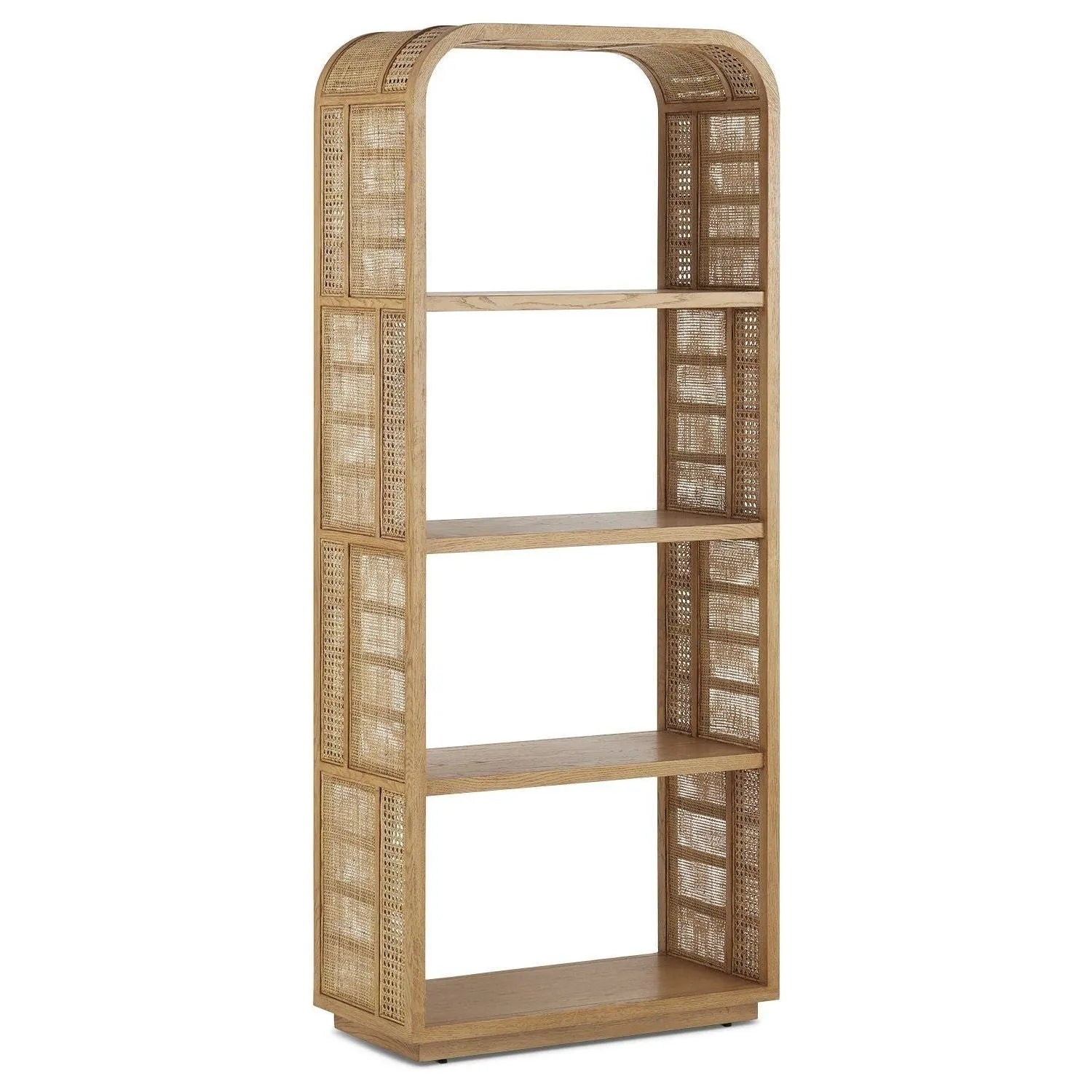 Currey and Company - 3000-0229 - Etagere - Anisa - Natural/Black