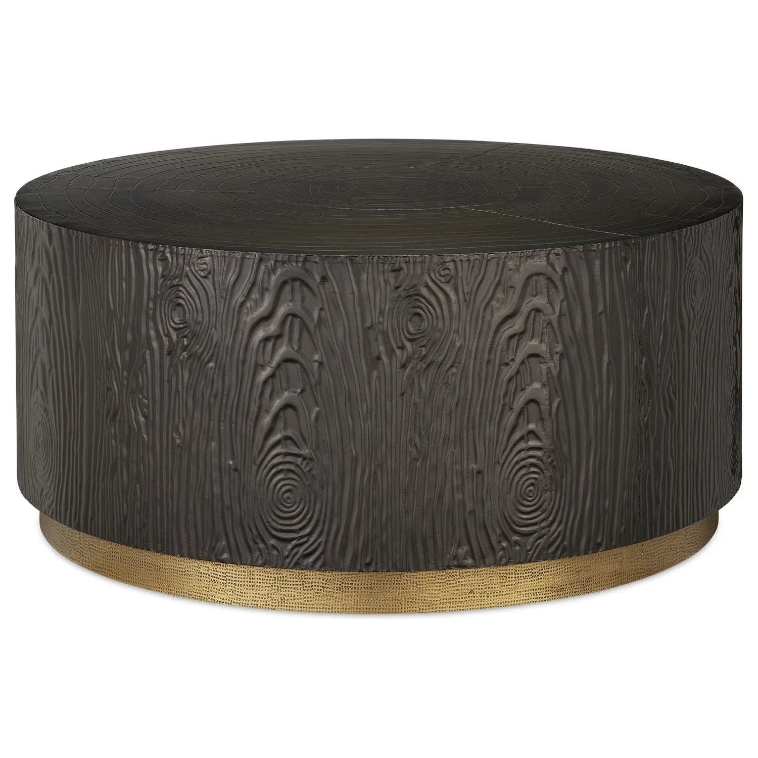Currey and Company - 3000-0241 - Cocktail Table - Terra - Bronze/Brass