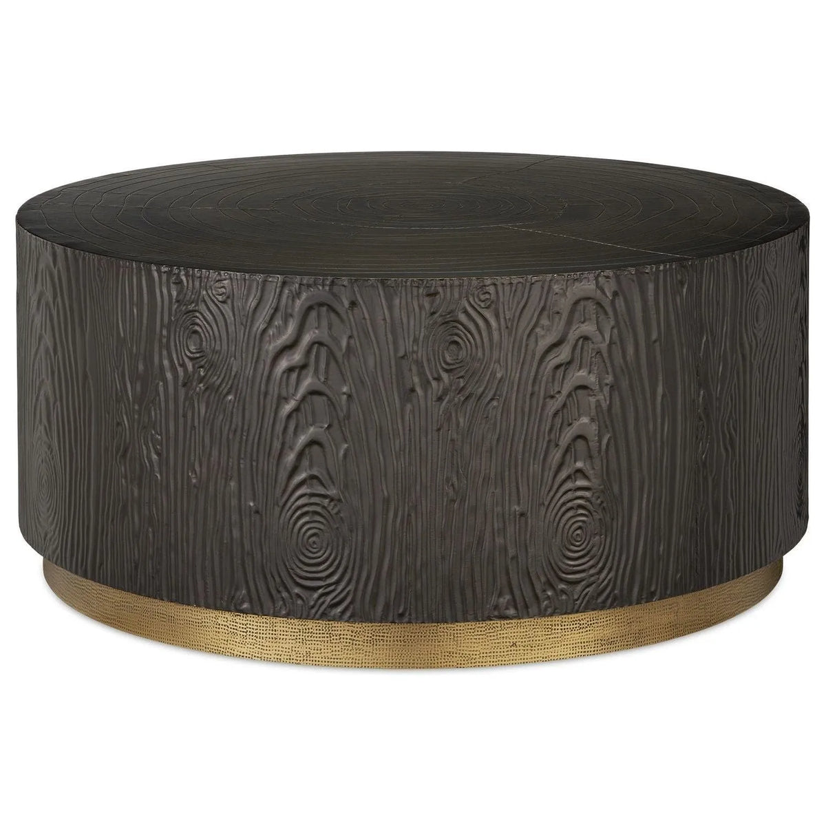 Currey and Company - 3000-0241 - Cocktail Table - Terra - Bronze/Brass