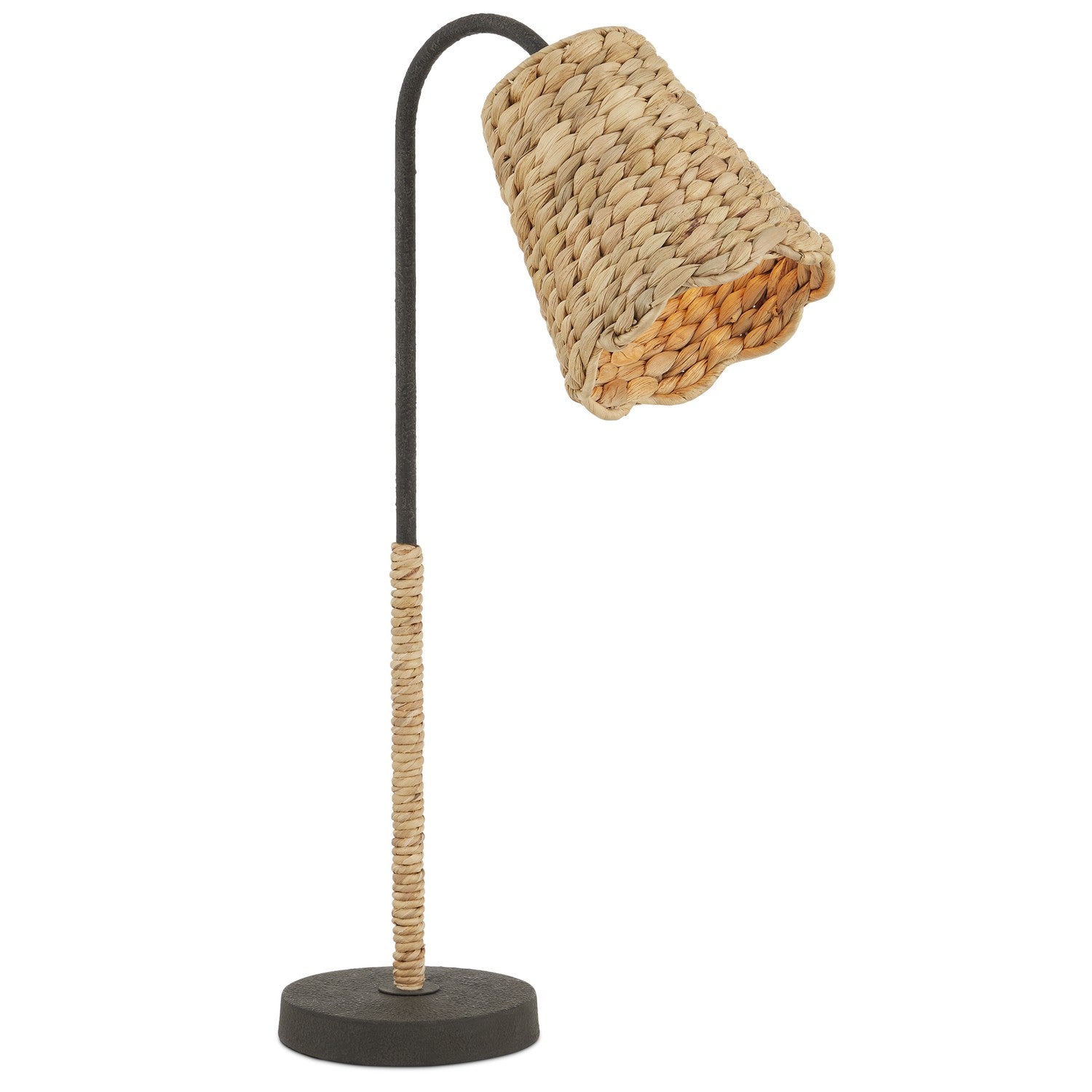 Currey and Company - 6000-0901 - One Light Table Lamp - Suzanne Duin - Natural/Mole Black