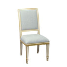Currey and Company - 7000-0153 - Chaise - Collection Ines - Ivoire/Or antique