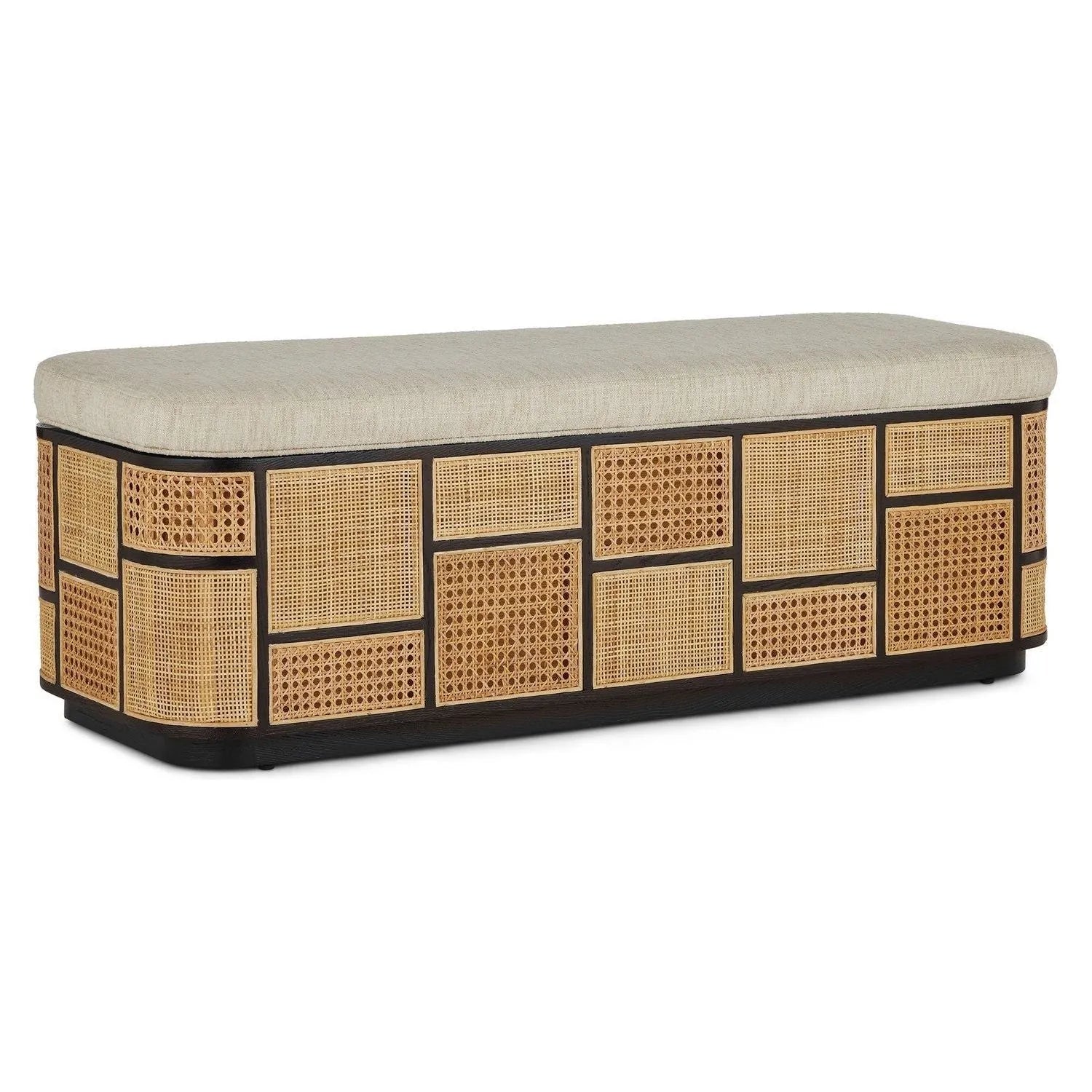 Currey and Company - 7000-0662 - Bench - Anisa - Sea Sand