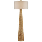 Currey and Company - 8000-0138 - Lampadaire à une lumière - Collection Chant d'oiseaux - Naturel