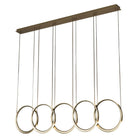 PageOne - PP121774-SAB - LED Pendant - Eternal - Satin Antique Brass