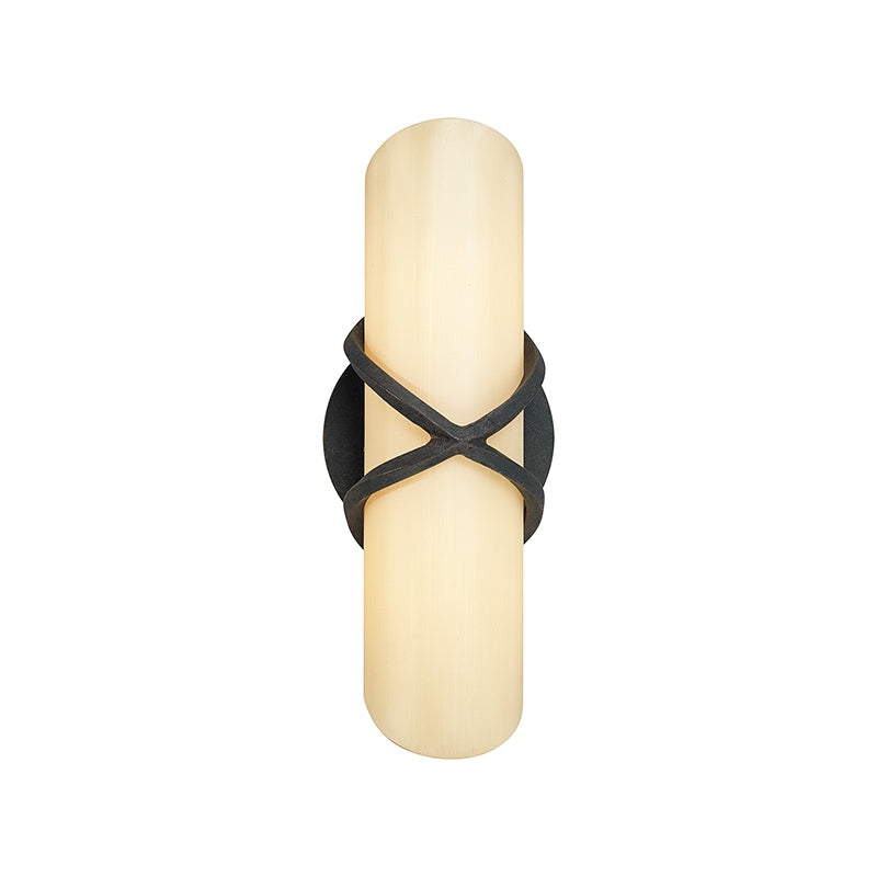 Troy Lighting Canada - B1401-TRN - Applique murale deux lumières pour salle de bain et coiffeuse - Roxbury - Fer texturé