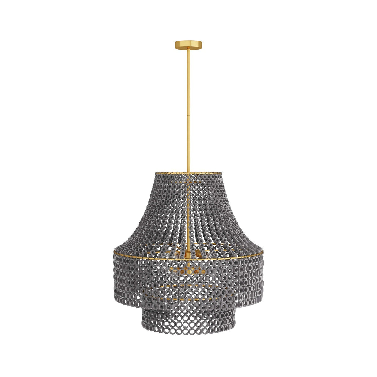 Arteriors DMS02 Hannie Chandelier in Gray Wash