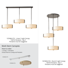 Impressions de Hubbardton Forge 136753 Suspension