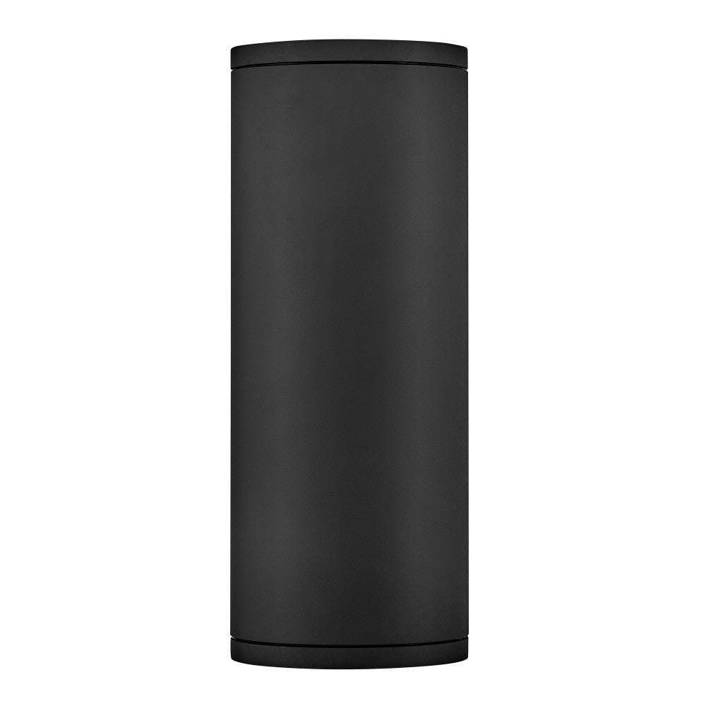 Hinkley Lighting 13595BK-LL Silo LED Up/Down Wall Mount Lantern in Black