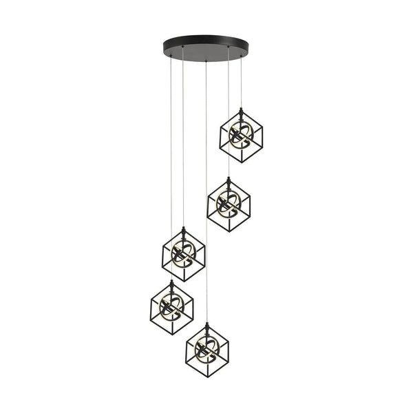 Tulipe DEL Suspendu multi-luminaire