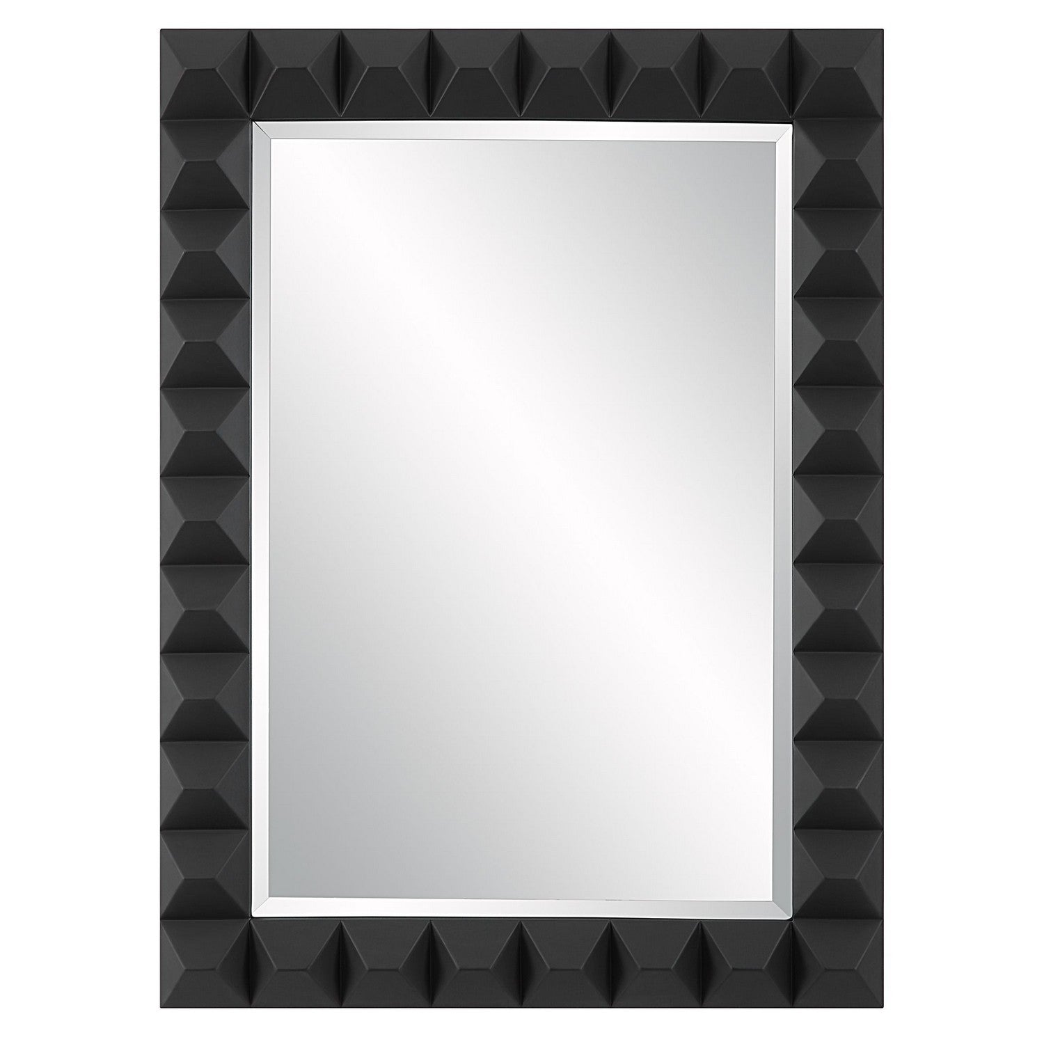 Uttermost - 09941 - Mirror - Studded - Matte Black