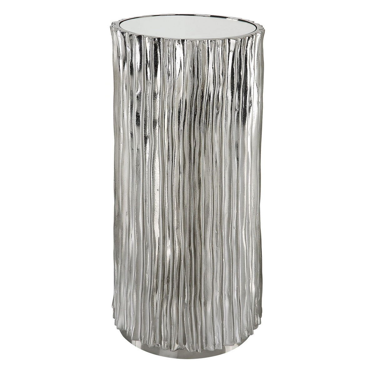 Uttermost - 22950 - Drink Table - Echo - Polished Dark Nickel