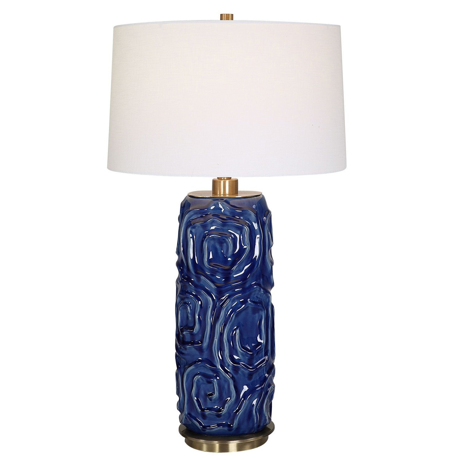Uttermost - 30221-1 - One Light Table Lamp - Zade - Antiqued Brass