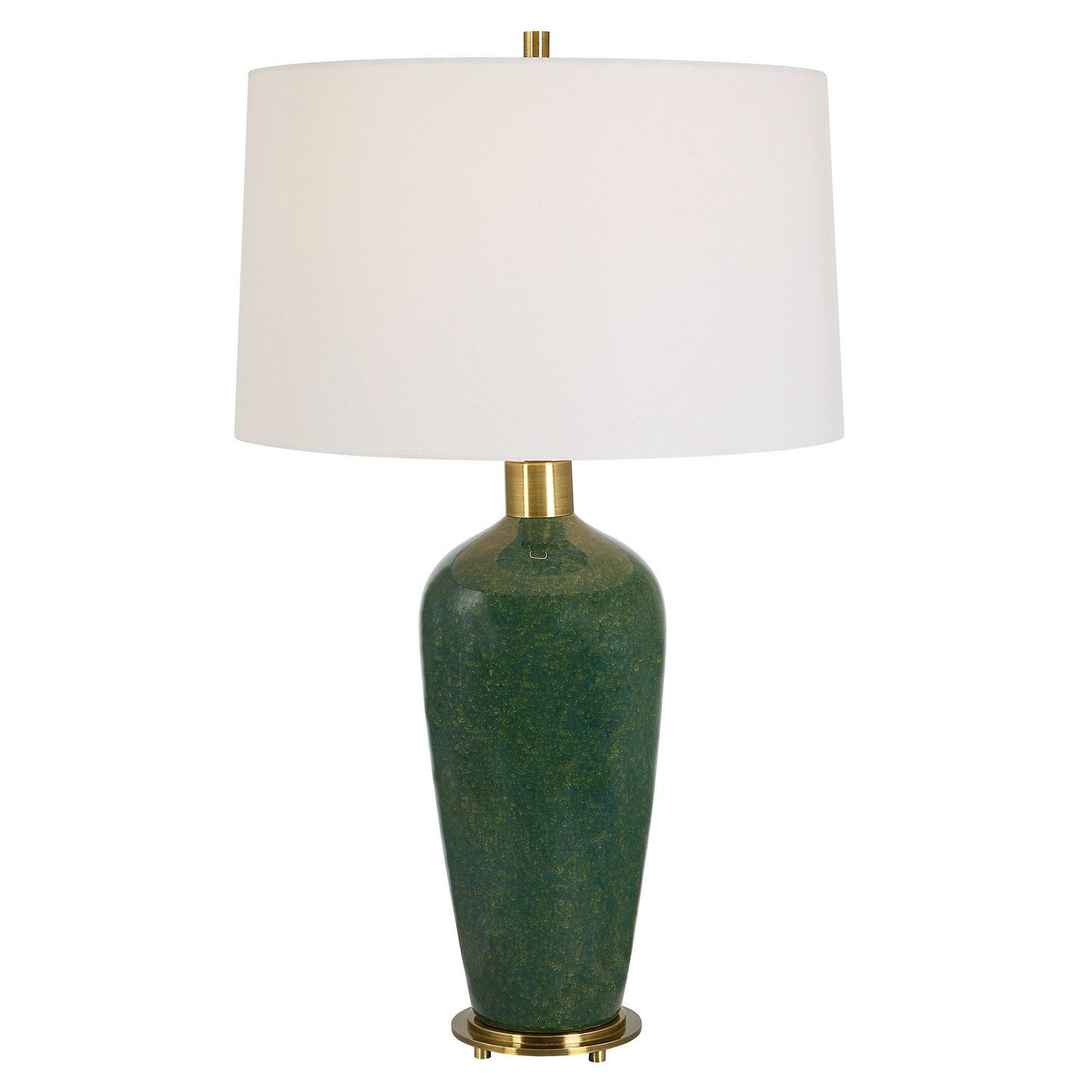 Uttermost - 30226 - One Light Table Lamp - Verdell - Antiqued Brass