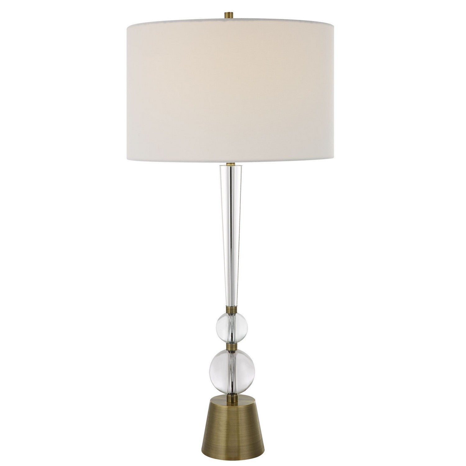Uttermost - 30233 - One Light Table Lamp - Annily - Antiqued Brass