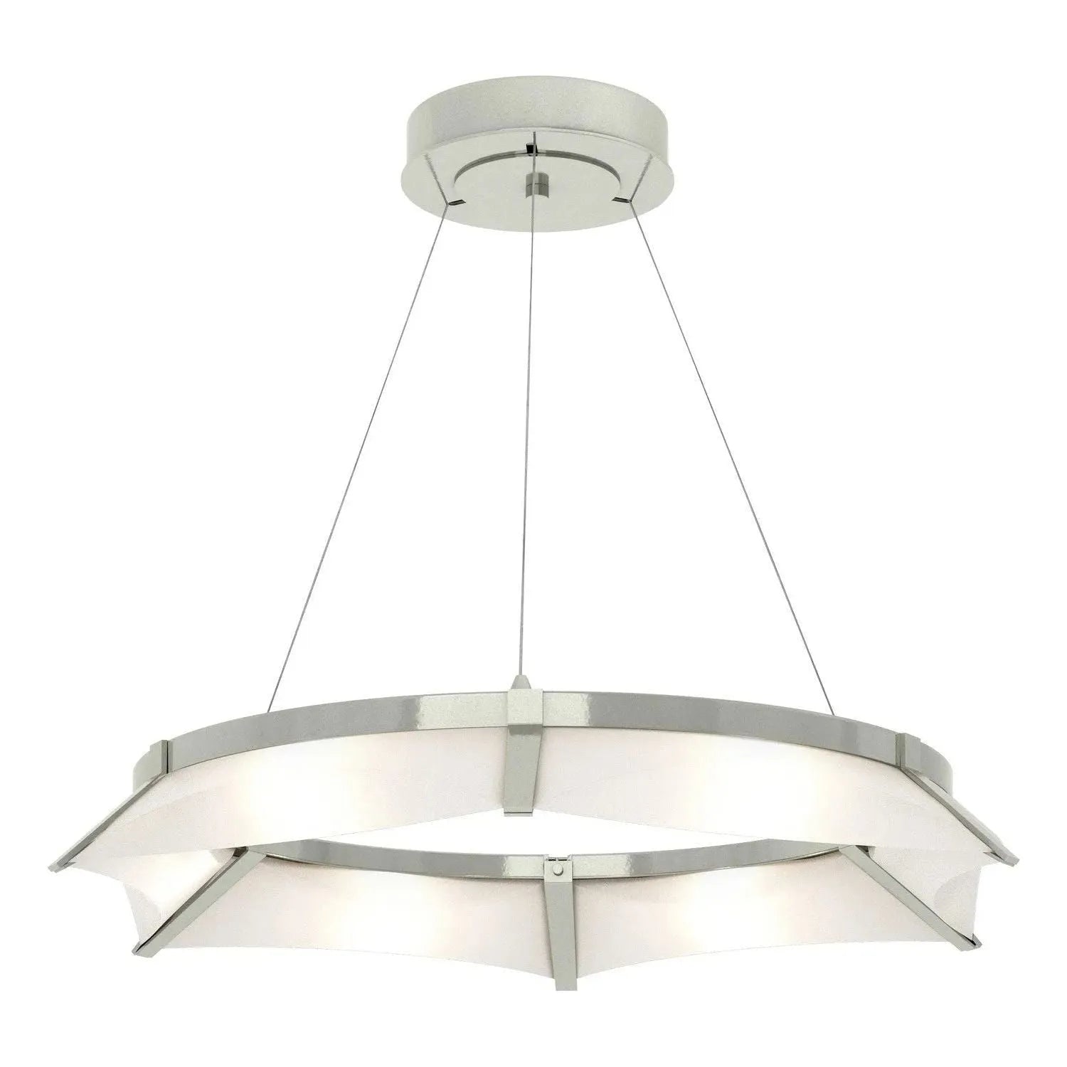 Hubbardton Forge - 138650-LED-STND-14-SH1974 - LED Pendant - Bento - Oil Rubbed Bronze