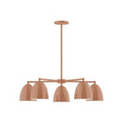 Montclair Light Works - CHC417-19-L10 - LED Chandelier - J-Series - Terracotta