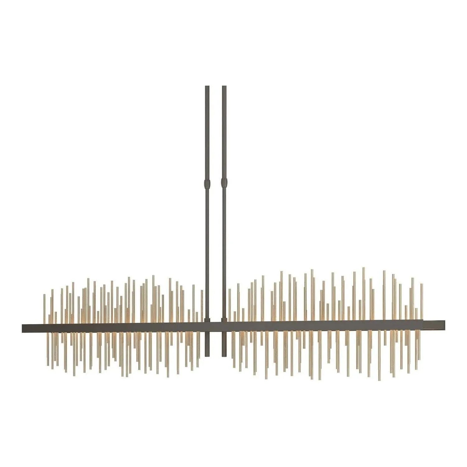 Hubbardton Forge - 139655-LED-SHRT-07-84 - LED Pendant - Gossamer - Dark Smoke