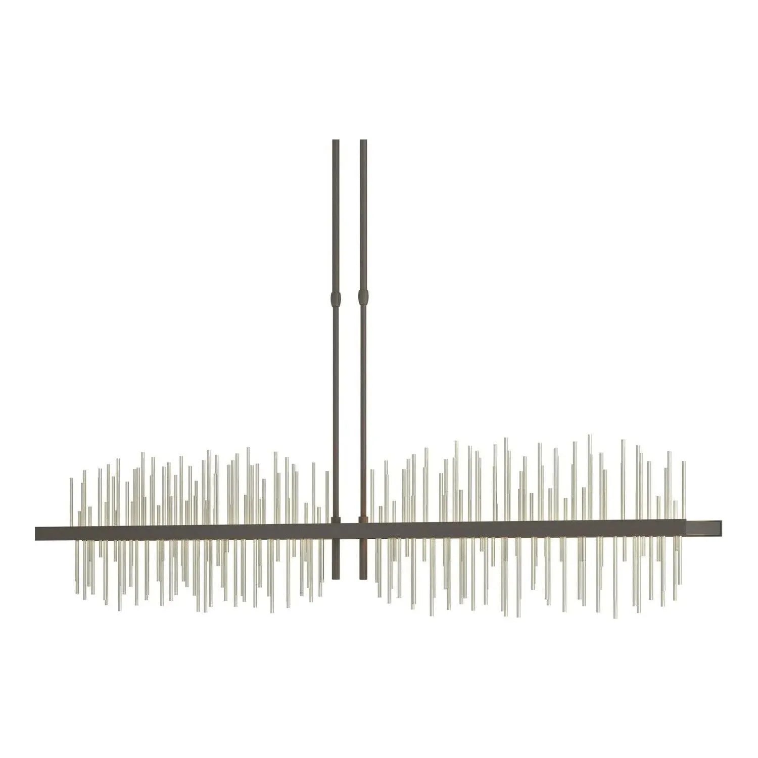Hubbardton Forge - 139655-LED-SHRT-07-85 - LED Pendant - Gossamer - Dark Smoke