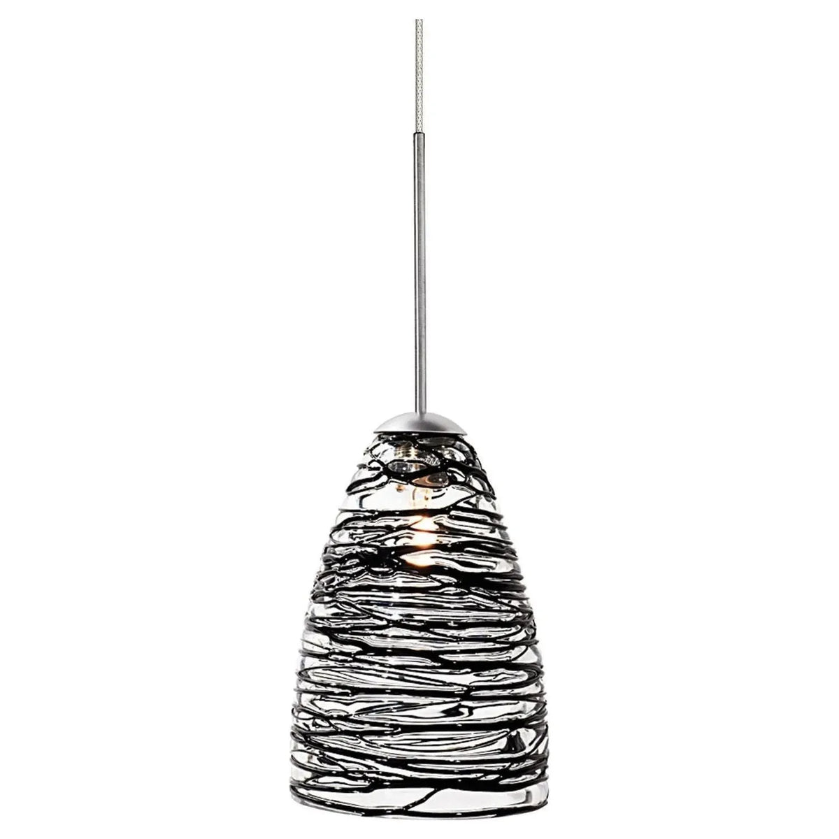 Hubbardton Forge - 139655-LED-SHRT-86-85 - LED Pendant - Gossamer - Modern Brass