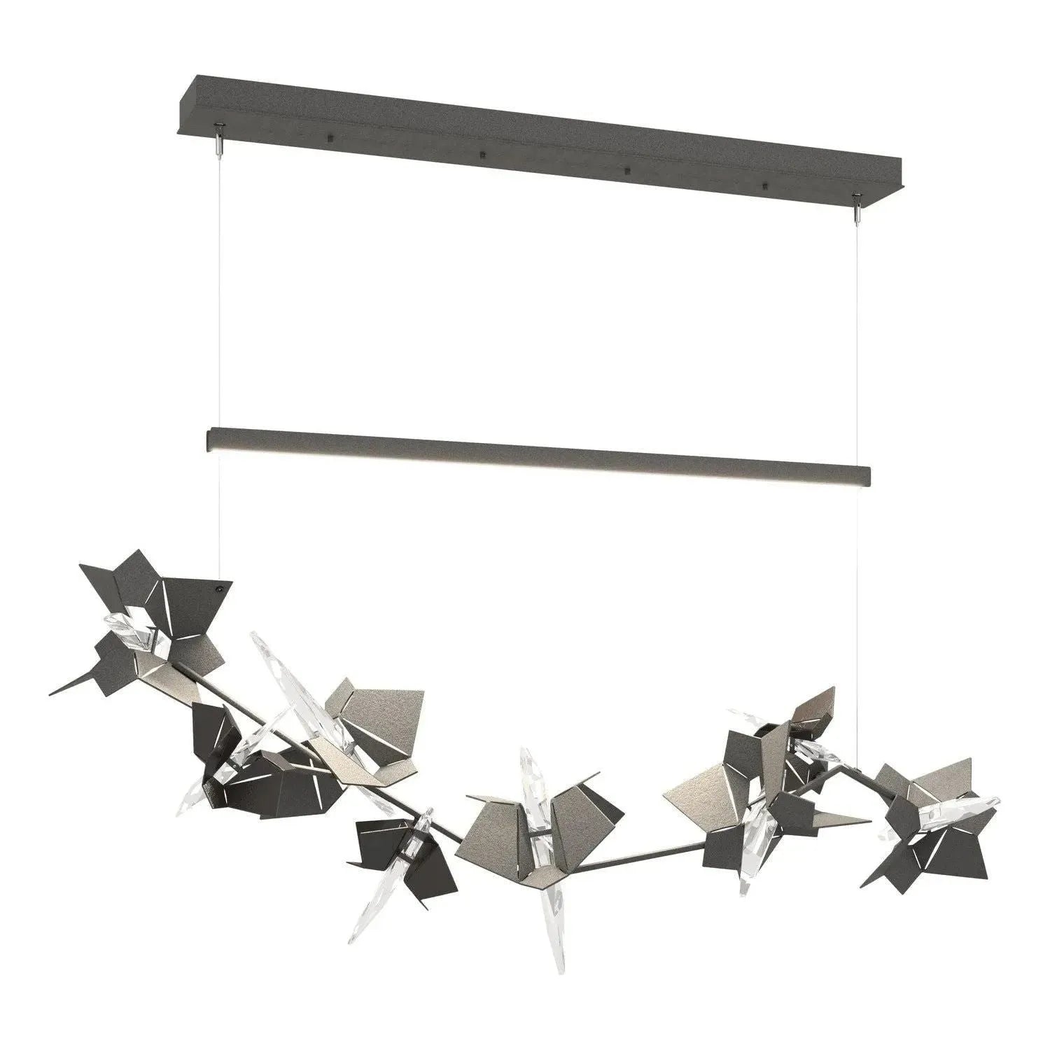 Hubbardton Forge - 139813-LED-STND-20-14-CR - LED Pendant - Belladonna - Natural Iron