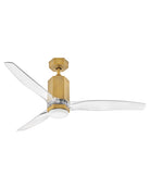 Hinkley Canada - 905852FHB-LDDK - Plafond de 52 pouces Ventilateur  - Facette - Laiton Héritage