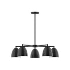 Montclair Light Works - CHC417-41-L10 - LED Chandelier - J-Series - Black