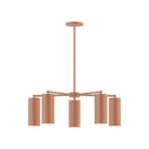 Montclair Light Works - CHC418-19-L10 - LED Chandelier - J-Series - Terracotta