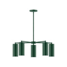 Montclair Light Works - CHC418-42-L10 - LED Chandelier - J-Series - Forest Green