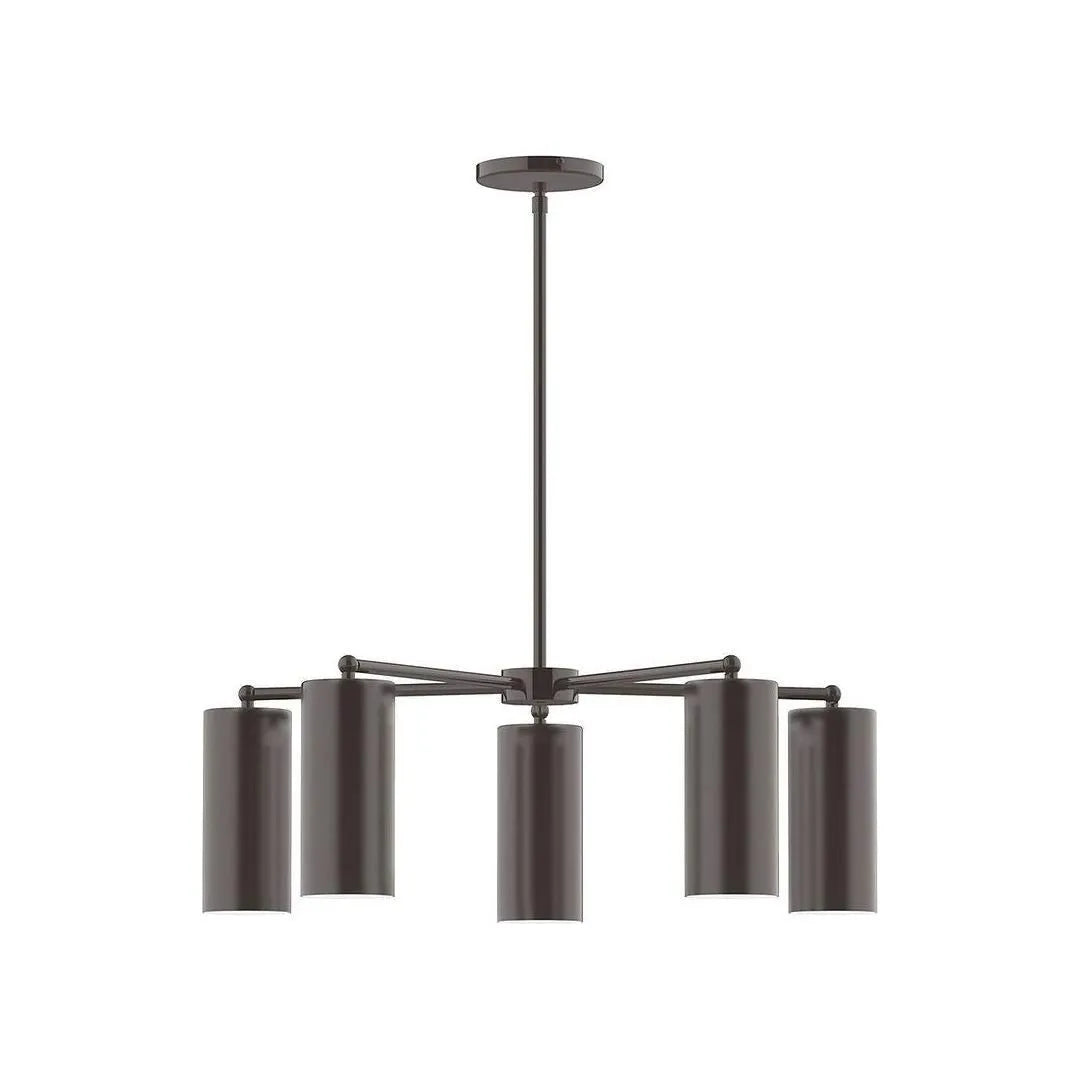 Montclair Light Works - CHC418-51-L10 - LED Chandelier - J-Series - Architectural Bronze