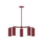 Montclair Light Works - CHC418-55-L10 - LED Chandelier - J-Series - Barn Red