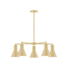 Montclair Light Works - CHC436-17-L10 - LED Chandelier - J-Series - Ivory