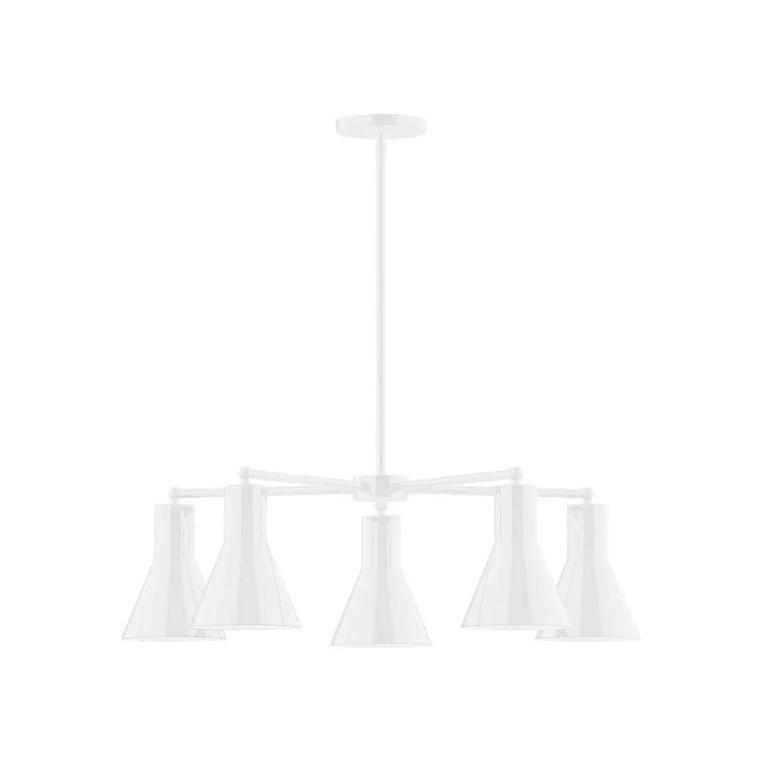 Montclair Light Works - CHC436-44-L10 - LED Chandelier - J-Series - White