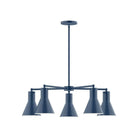 Montclair Light Works - CHC436-50-L10 - LED Chandelier - J-Series - Navy