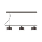 Montclair Light Works - CHD419-51-C04 - Three Light Linear Chandelier - Axis - Architectural Bronze