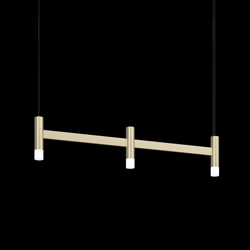 Sonneman - 1783.14 - LED Linear Pendant - Systema Staccato - Brass Finish