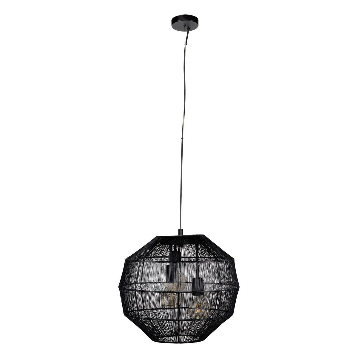 Eglo Canada - 390065A - Three Light Pendant - Orbetello - Black