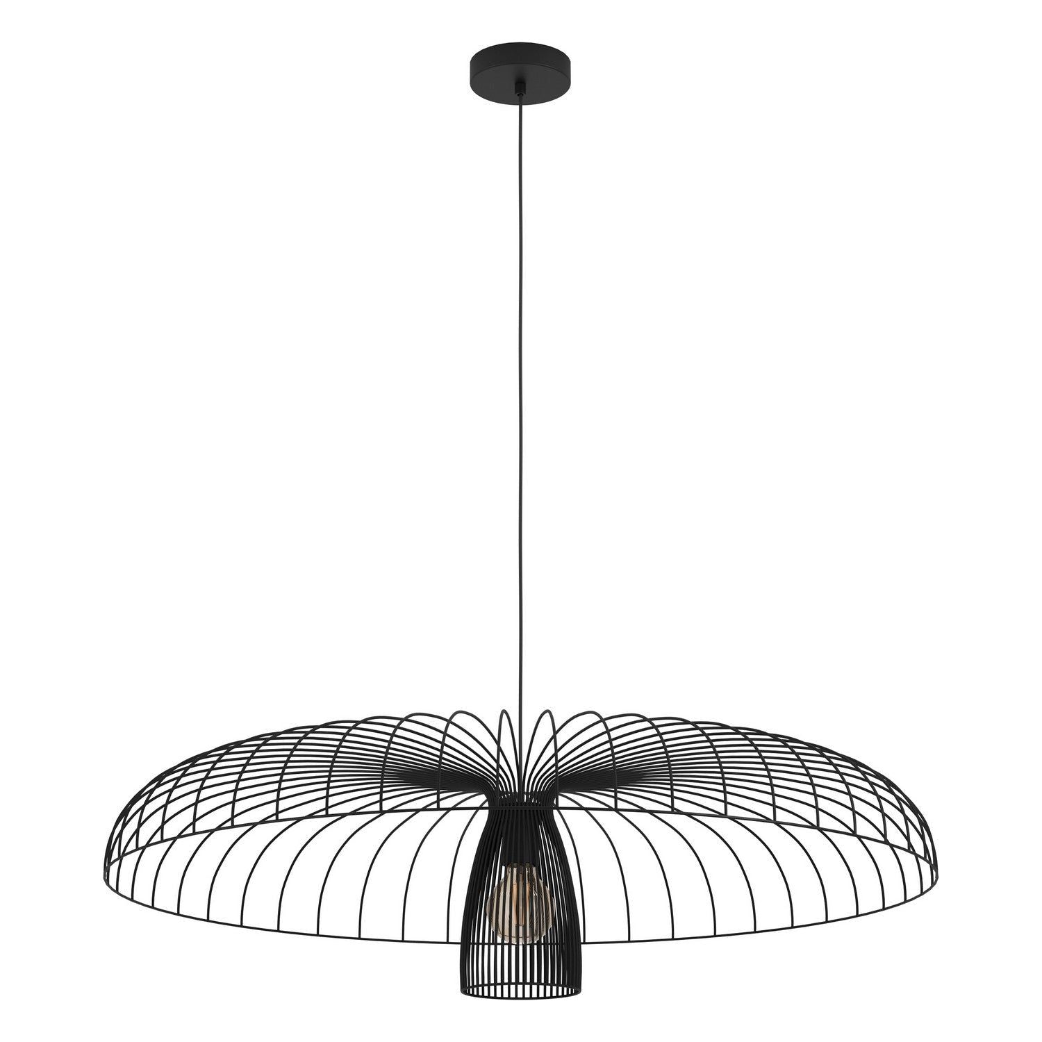 Eglo Canada - 390217A - One Light Pendant - Champerico - Black