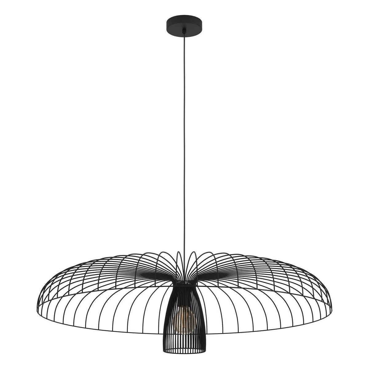Eglo Canada - 390217A - One Light Pendant - Champerico - Black