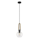 Eglo Canada - 43617A - One Light Pendant - Roding - Black