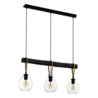 Eglo Canada - 43618A - Three Light Pendant - Roding - Black