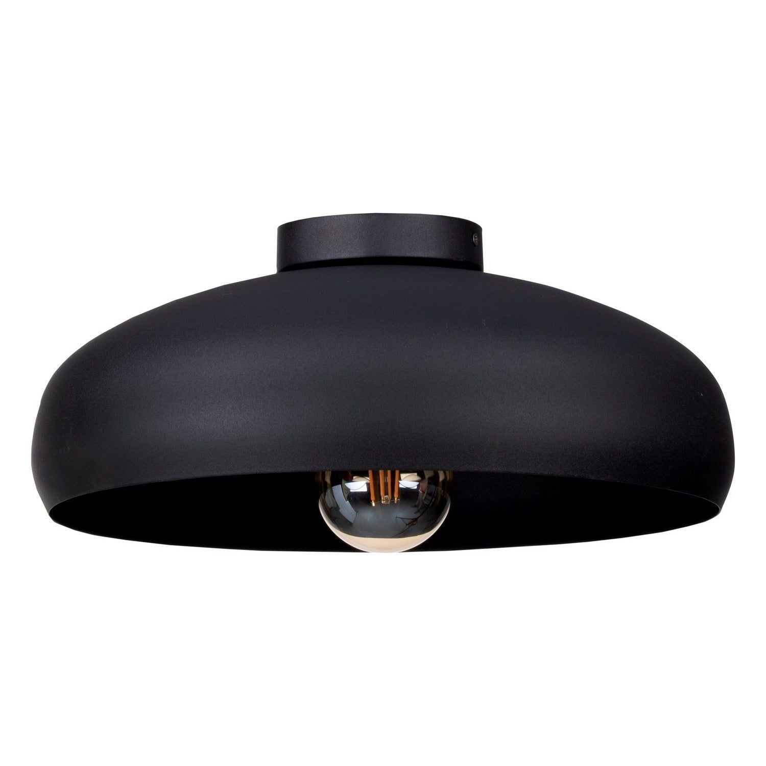 Eglo Canada - 43637A - One Light Flush Mount - Mogano - Black